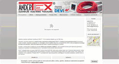 Desktop Screenshot of andertex.pl
